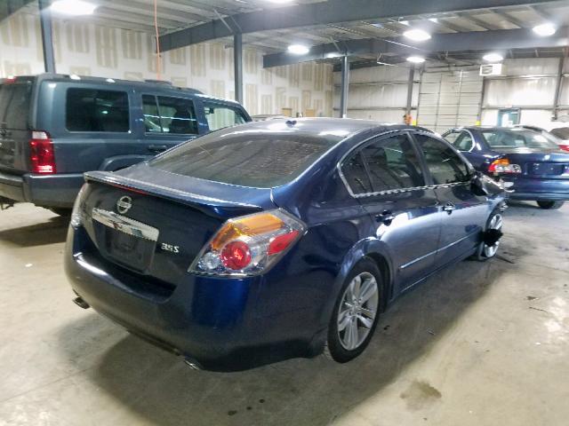 1N4BL2APXBN466070 - 2011 NISSAN ALTIMA SR BLUE photo 4