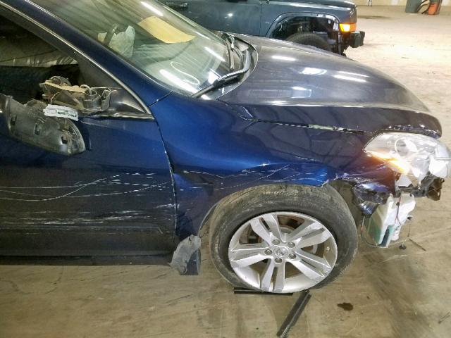 1N4BL2APXBN466070 - 2011 NISSAN ALTIMA SR BLUE photo 9