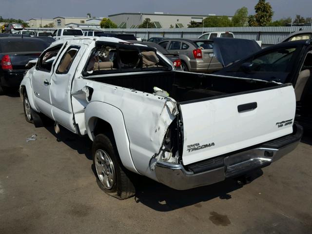 5TETU62N89Z606897 - 2009 TOYOTA TACOMA PRE WHITE photo 3