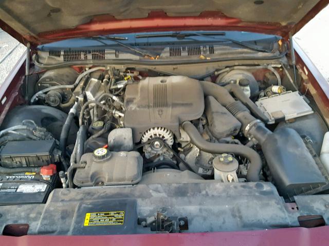 2FAFP74VX7X127019 - 2007 FORD CROWN VICT MAROON photo 7