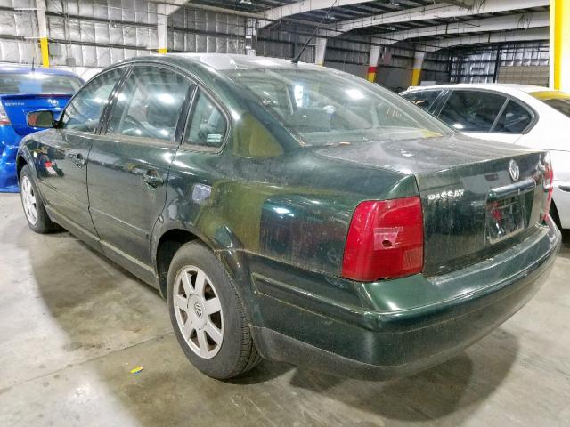 WVWMD63B7XE361129 - 1999 VOLKSWAGEN PASSAT GLS GREEN photo 3