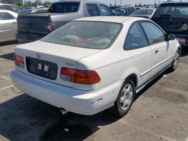 1HGEJ6227VL097354 - 1997 HONDA CIVIC DX WHITE photo 4