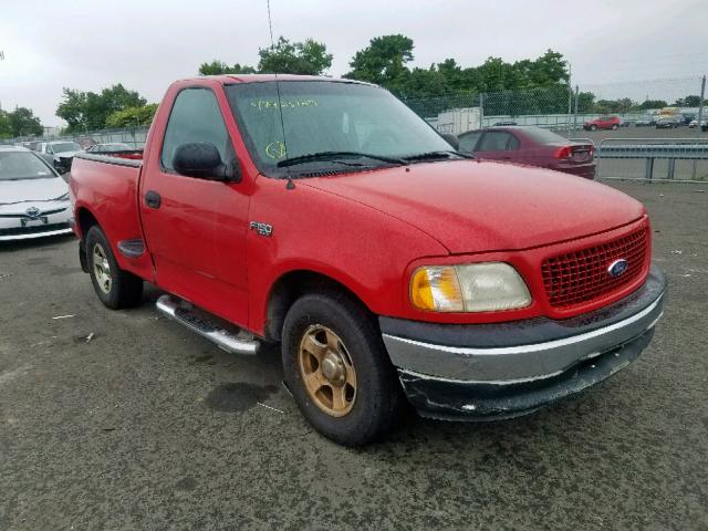 2FTRF07274CA58876 - 2004 FORD F-150 HERI RED photo 1