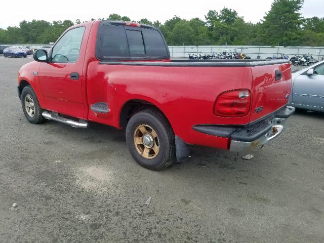 2FTRF07274CA58876 - 2004 FORD F-150 HERI RED photo 3