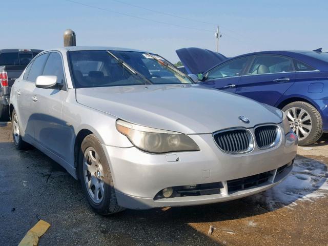 WBANA53504B846921 - 2004 BMW 525 I SILVER photo 1