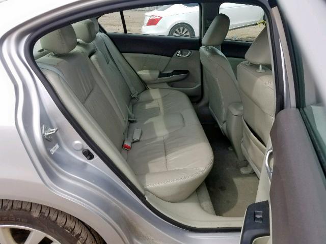 19XFB2F99CE322864 - 2012 HONDA CIVIC EXL 银色 照片 6