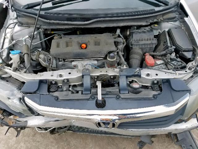 19XFB2F99CE322864 - 2012 HONDA CIVIC EXL 银色 照片 7