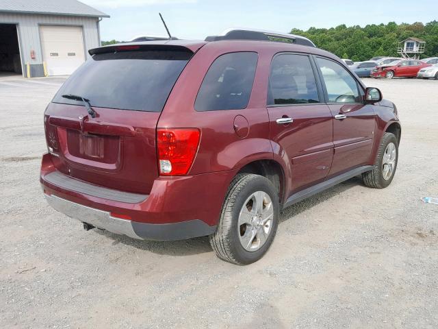 2CKDL33FX96208118 - 2009 PONTIAC TORRENT RED photo 4