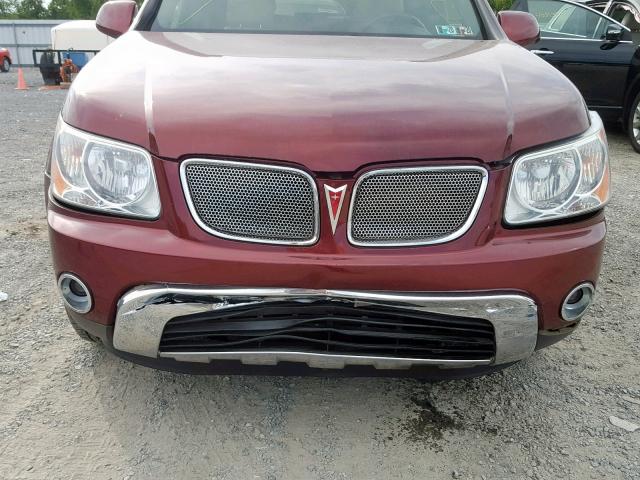 2CKDL33FX96208118 - 2009 PONTIAC TORRENT RED photo 9