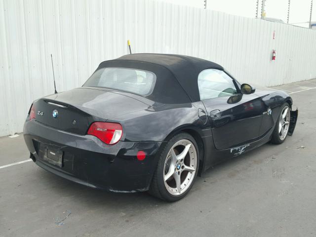 4USBU53586LX00111 - 2006 BMW Z4 3.0SI BLACK photo 4