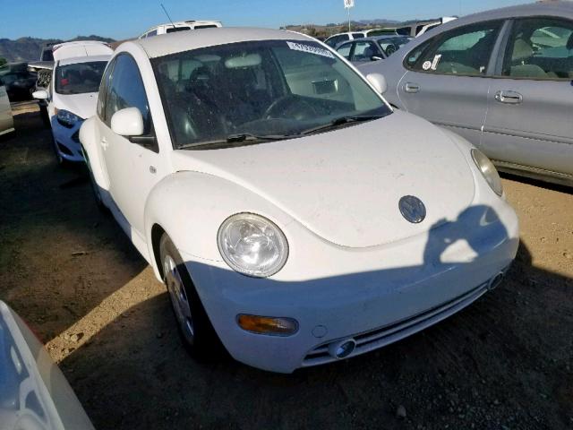 3VWCC21CXYM498240 - 2000 VOLKSWAGEN NEW BEETLE თეთრი ფოტო 1
