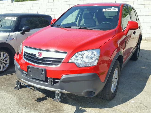 3GSCL33P59S519425 - 2009 SATURN VUE XE RED photo 2