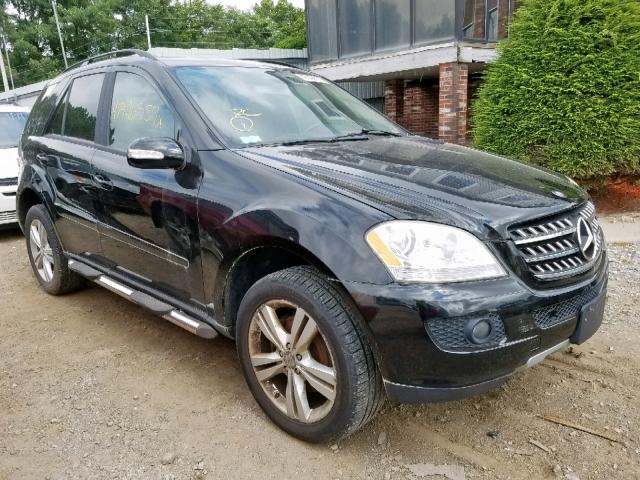 4JGBB86E06A145462 - 2006 MERCEDES-BENZ ML 350 BLACK photo 1