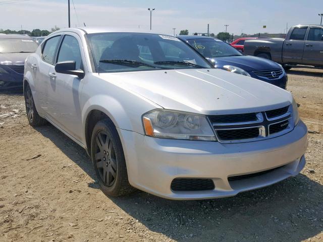 1B3BD4FB7BN598608 - 2011 DODGE AVENGER EX GRAY photo 1