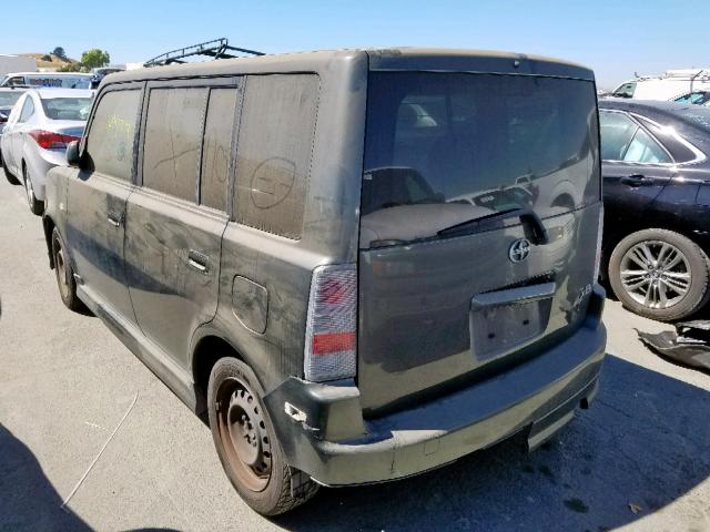 JTLKT334750217881 - 2005 TOYOTA SCION XB 灰色 照片 3