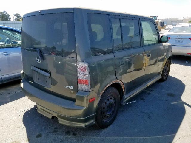JTLKT334750217881 - 2005 TOYOTA SCION XB 灰色 照片 4