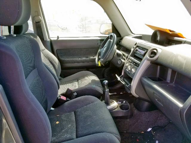 JTLKT334750217881 - 2005 TOYOTA SCION XB 灰色 照片 5