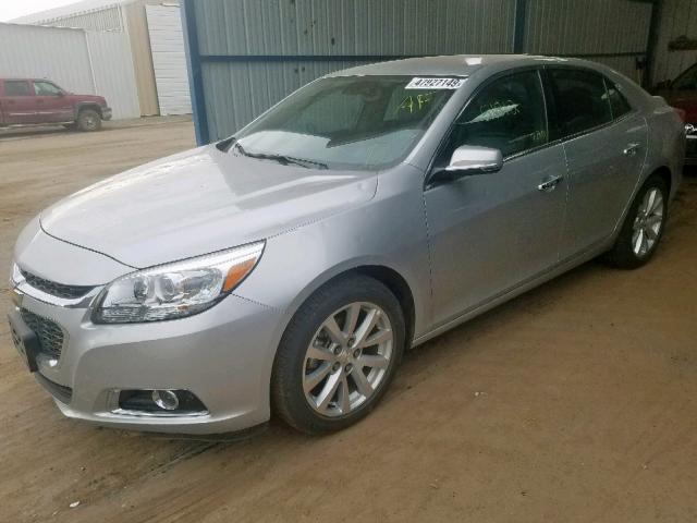 1G11E5SA0GF140476 - 2016 CHEVROLET MALIBU LIM 银色 照片 2