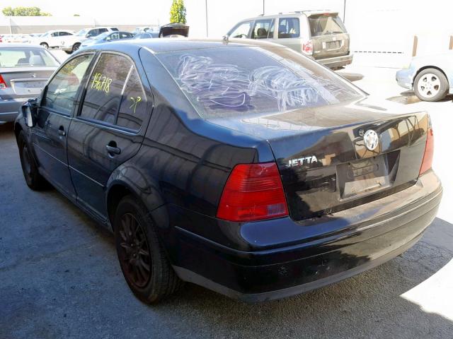 3VWRK69M33M155358 - 2003 VOLKSWAGEN JETTA GL BLACK photo 3