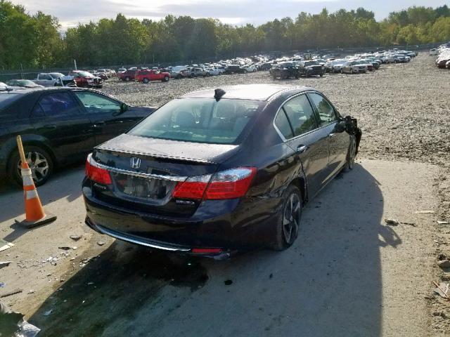 JHMCR5F71EC000792 - 2014 HONDA ACCORD PLU BLACK photo 4