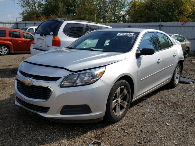 1G11B5SL7EF285067 - 2014 CHEVROLET MALIBU LS 银色 照片 2