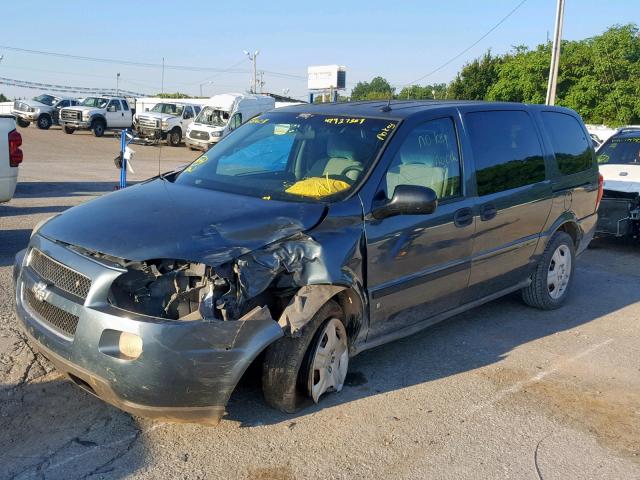 1GNDV23LX6D221604 - 2006 CHEVROLET UPLANDER L BLUE photo 2