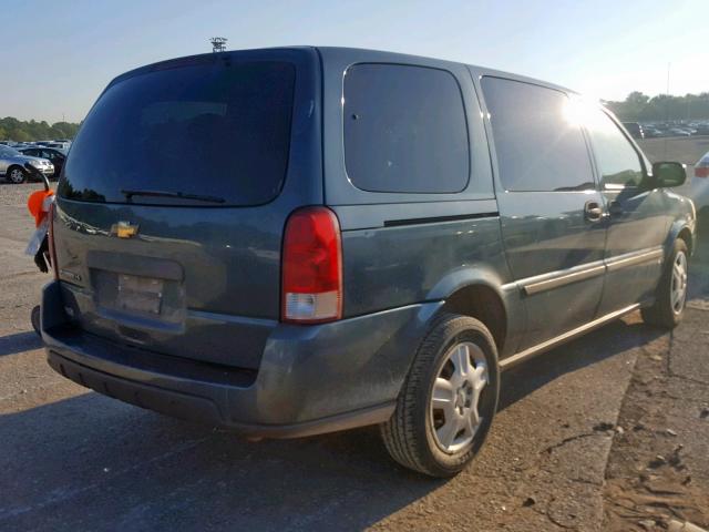 1GNDV23LX6D221604 - 2006 CHEVROLET UPLANDER L BLUE photo 4