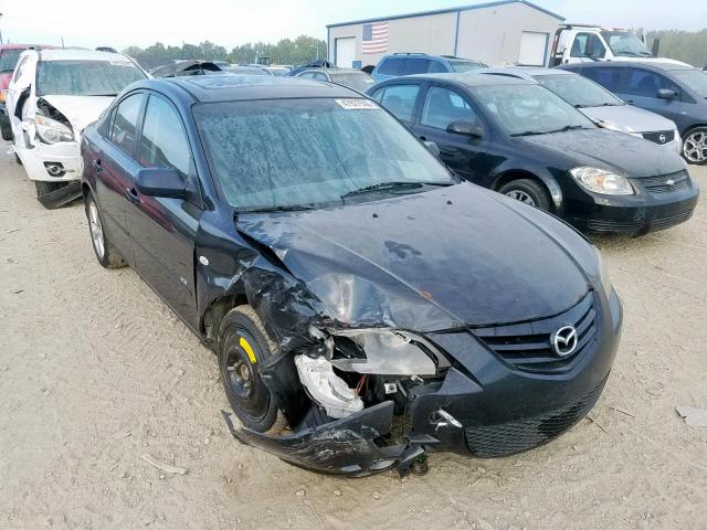 JM1BK323851256657 - 2005 MAZDA 3 S BLACK photo 1