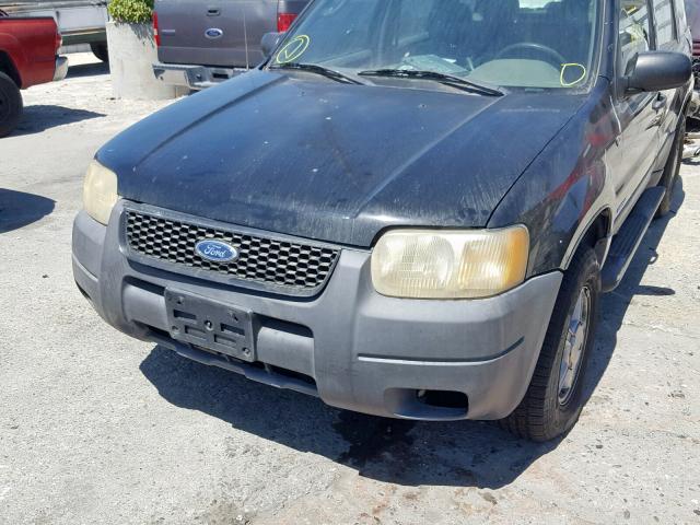 1FMYU01192KD85169 - 2002 FORD ESCAPE XLS BLACK photo 9