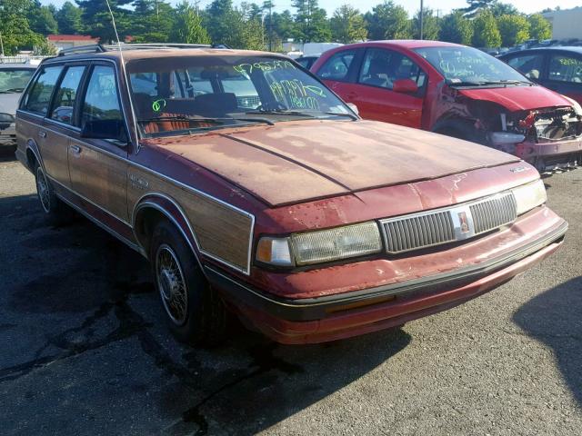 2G3AM84N1M2313091 - 1991 OLDSMOBILE CUTLASS CR MAROON photo 1