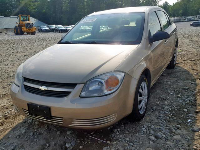 1G1AK52F857590503 - 2005 CHEVROLET COBALT GOLD photo 9