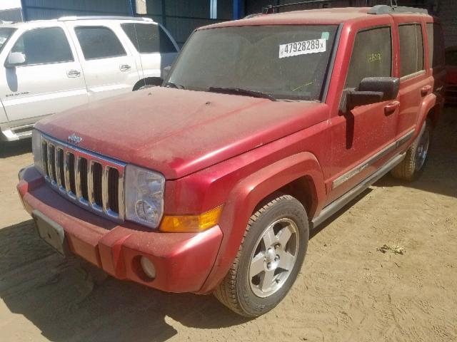1J4RG4GK6AC132790 - 2010 JEEP COMMANDER 红色 照片 2