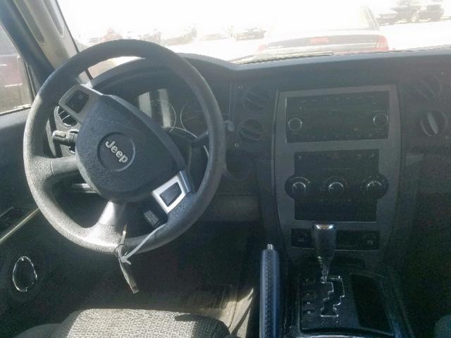 1J4RG4GK6AC132790 - 2010 JEEP COMMANDER 红色 照片 9