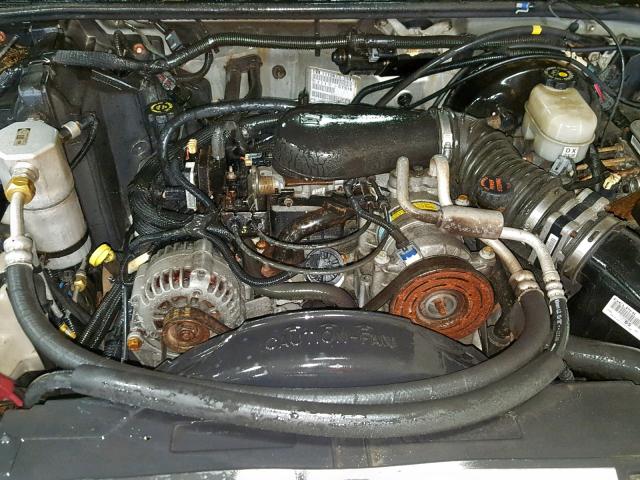 1GNCT18W11K207044 - 2001 CHEVROLET BLAZER TAN photo 7