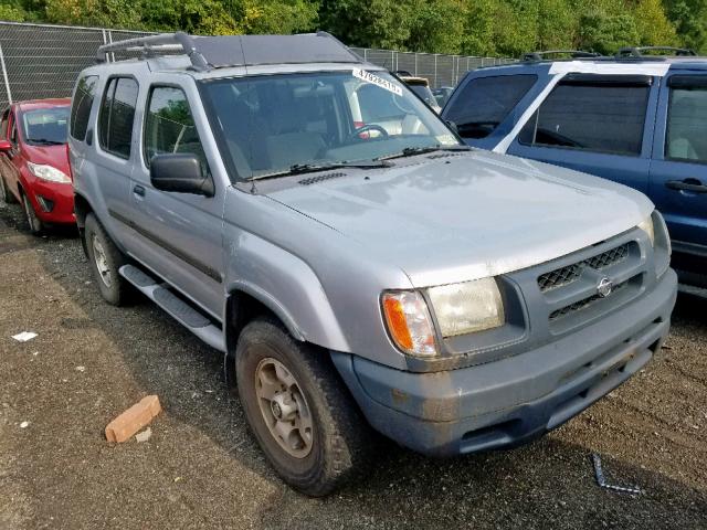 5N1ED28Y0YC589542 - 2000 NISSAN XTERRA XE SILVER photo 1