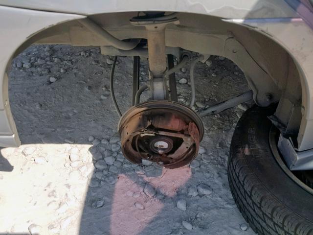 1G2NF52EXYC542148 - 2000 PONTIAC GRAND AM S GRAY photo 9