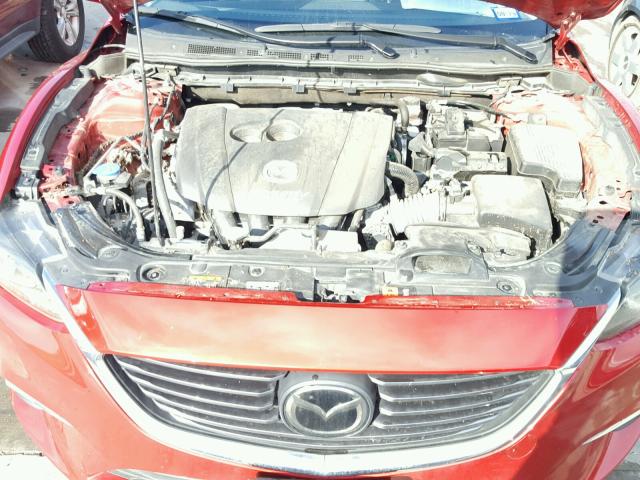 JM1GJ1W58G1479406 - 2016 MAZDA 6 GRAND TO MAROON photo 7