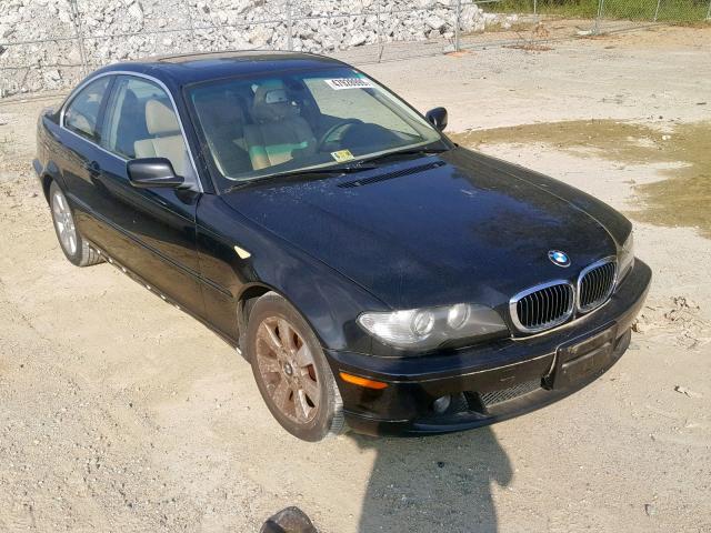 WBABD33455PL07396 - 2005 BMW 325 CI BLACK photo 1