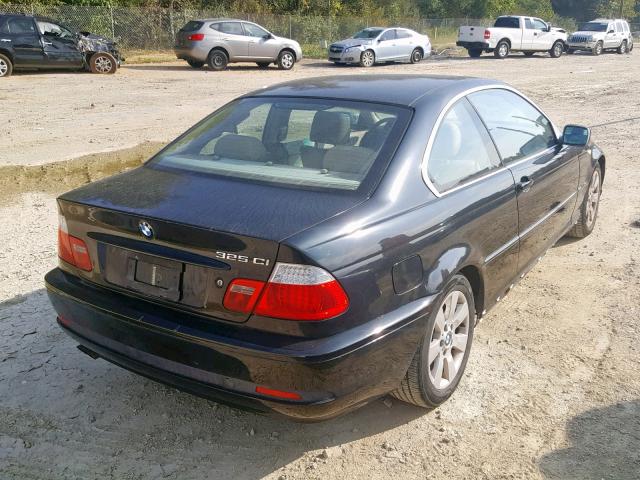 WBABD33455PL07396 - 2005 BMW 325 CI BLACK photo 4