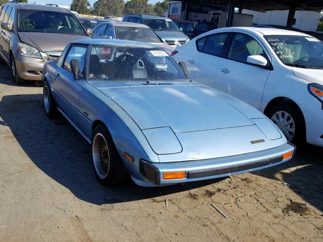 SA22C608343 - 1980 MAZDA RX7 BLUE photo 1