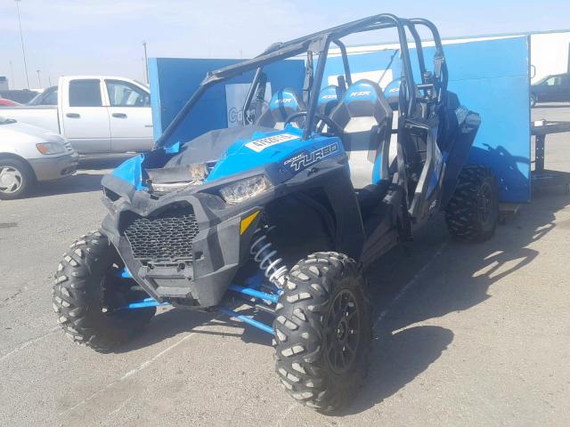 3NSVFE925HF929554 - 2017 POLARIS RZR XP 4 T BLUE photo 2