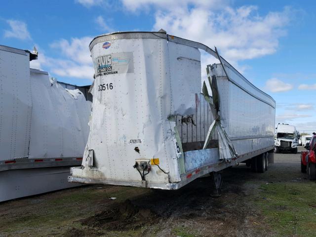 1UYVS25305G528216 - 2005 UTILITY SEMI TRAIL WHITE photo 2