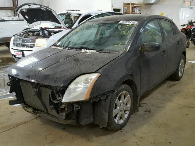 3N1AB61E19L625263 - 2009 NISSAN SENTRA 2.0 BLACK photo 2