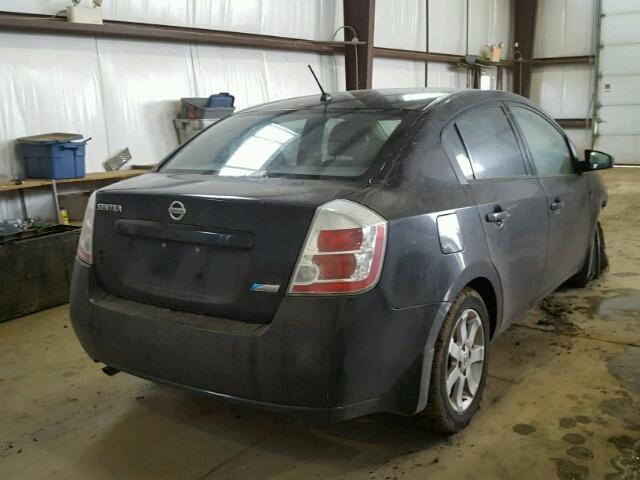 3N1AB61E19L625263 - 2009 NISSAN SENTRA 2.0 BLACK photo 4