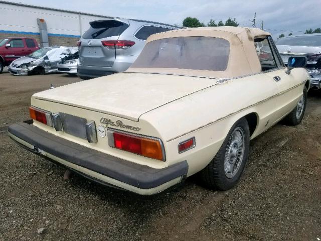 ZARBA5411B1012649 - 1981 ALFA ROMEO VELOCE 200 CREAM photo 4