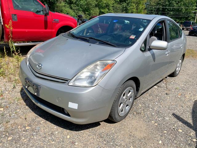 JTDKB20U353004082 - 2005 TOYOTA PRIUS SILVER photo 2