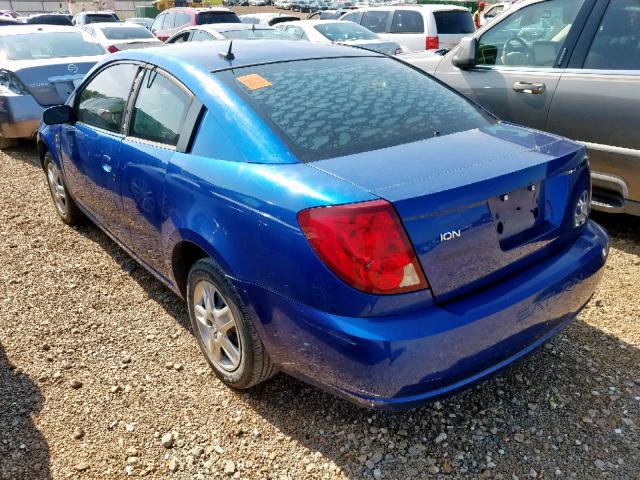 1G8AN15F16Z163229 - 2006 SATURN ION LEVEL BLUE photo 3