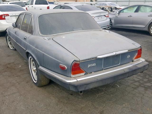 SAJAV1344GC446866 - 1986 JAGUAR XJ6 GRAY photo 3