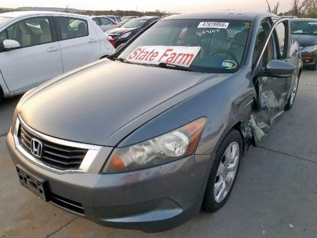 1HGCP26879A031241 - 2009 HONDA ACCORD EXL GRAY photo 2