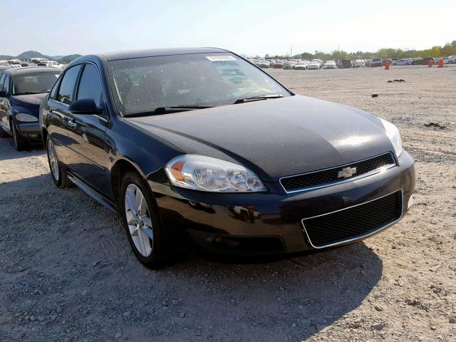 2G1WC5E3XD1158107 - 2013 CHEVROLET IMPALA LTZ BLACK photo 1